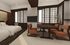 多くの文人を輩出した地にちなみ、文豪をモチーフとした客室イメージ